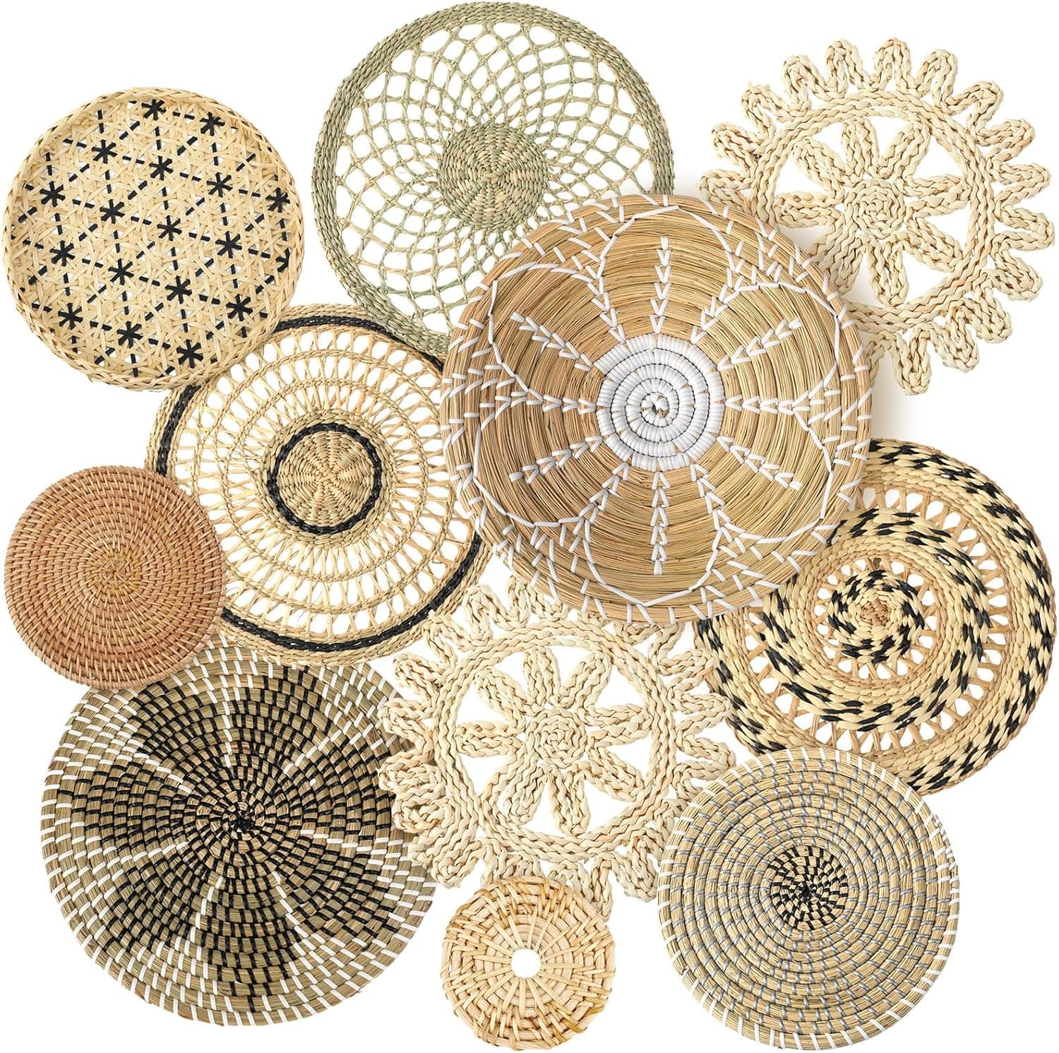 Boho Wall Basket Decor